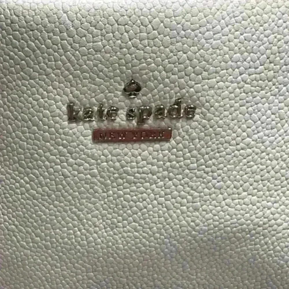 Kate Spade Pebbled Leather Tote/Shoulder/Crossbody Bag Cream Color - Picture 12 of 15